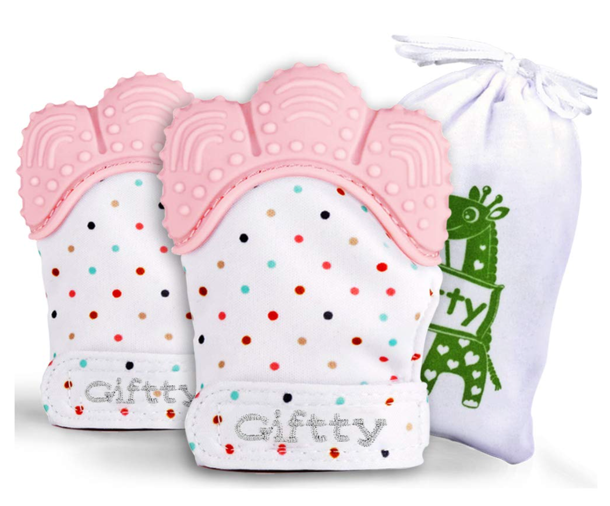New Multiple Breathable Baby Teething Mitten