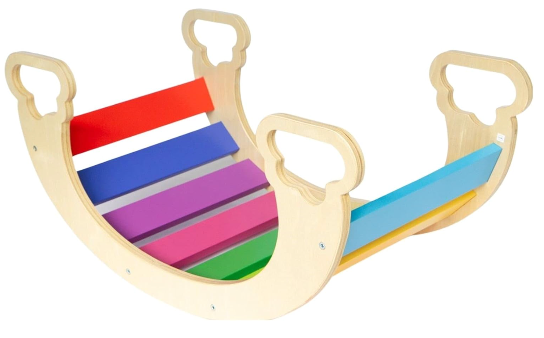 Rocker Board for Toddlers - Safe Climbing and Rocking Board