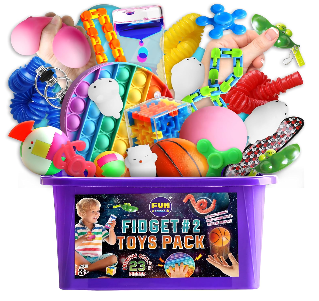 Fidget Pack Box (Autistic Sensory Toys)