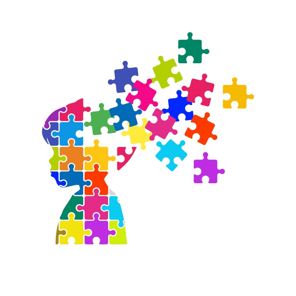 Autism,Puzzle,Kids,Illustration,Vector